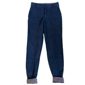 Fields Outfitting Size 4 Women’s Triple Pleated Field Pant Navy Blue